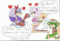Sonic Boom: Amy's Overprotective Cousin by KatarinatheCat18 -- Fur