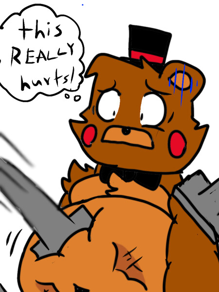 Withered Freddy Belly! by GmBoi -- Fur Affinity [dot] net