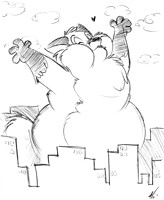 Macro fat fox, by Spunky