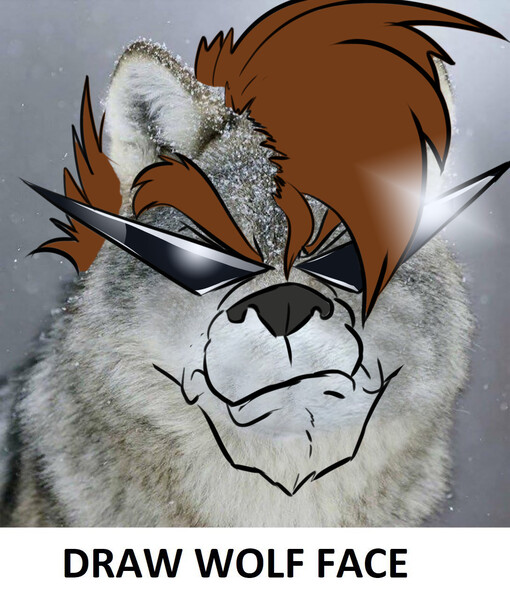 draw wolf face 2 (gif) by fristy -- Fur Affinity [dot] net