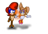 Sally Sonic & tails bunny High Heels