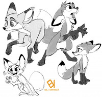 Fox sketches
