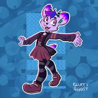 Fluffy Ghost Outfit 4