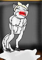 Daniel latex wolf post tg