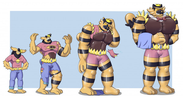 FNAF:SB Monty gooTF by aji -- Fur Affinity [dot] net