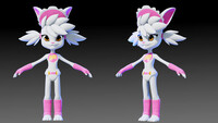 3D Mod of Bonnet Bunny!