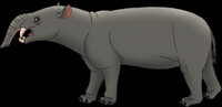 TLK Styled Deinotherium by NewPaleoArtist -- Fur Affinity [dot] net