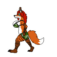 april walking (gift and animation)