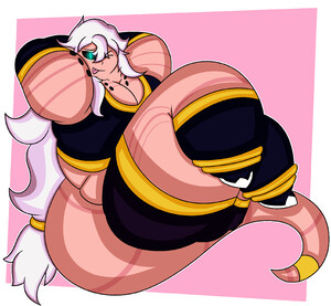 Lilly as majin android 21 by xaviir20 -- Fur Affinity [dot] net