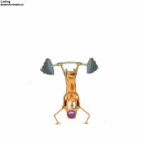 [GIF] Catdog muscle growth