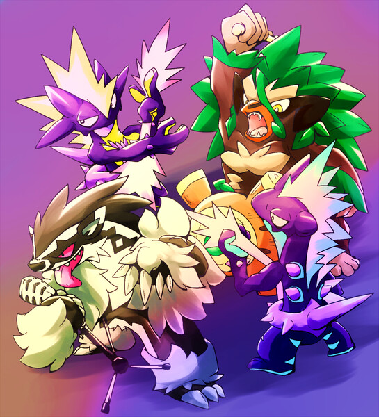 The Maximizers: Rillaboom, Obstagoon, Toxtricity • Competitive • 6IVs