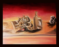 Reddened Still Life Sample 1