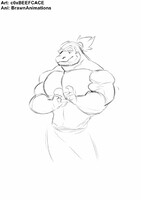 [GIF] Gromondo muscle growth by c0xBEEFCACE