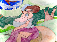 Samantha as Minerva Mink in “Moon Over Minerva” 1