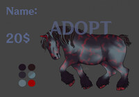 Adopt cracked horse