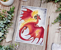 Little Red Fire Dragon
