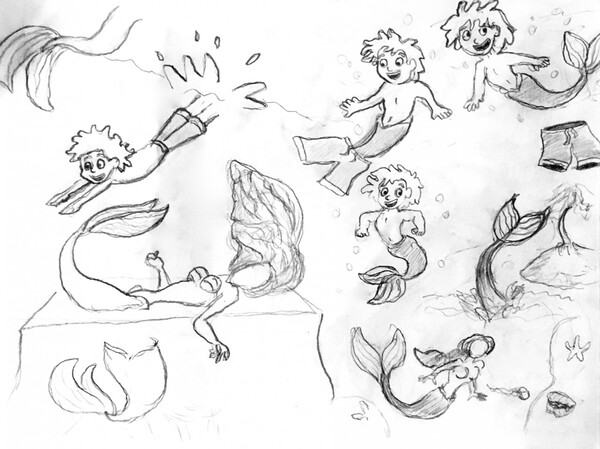 madelezabeth: help I like mermaid Haru too much kmjsndkj | Mermaid drawings,  Drawings, Art reference