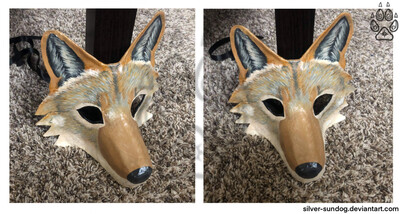 Grey wolf fur mask + tail by lupagreenwolf on DeviantArt