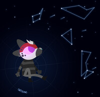 Looking at the constellations