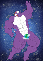 Sketchmission: Big Purple Yoshi in Space