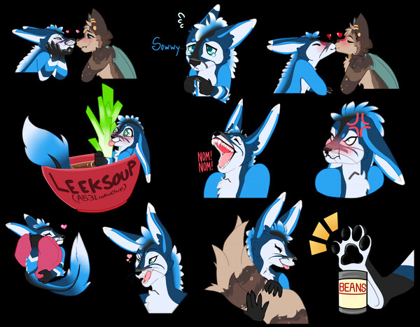 Cursed Emoji Commission by Risadinha -- Fur Affinity [dot] net