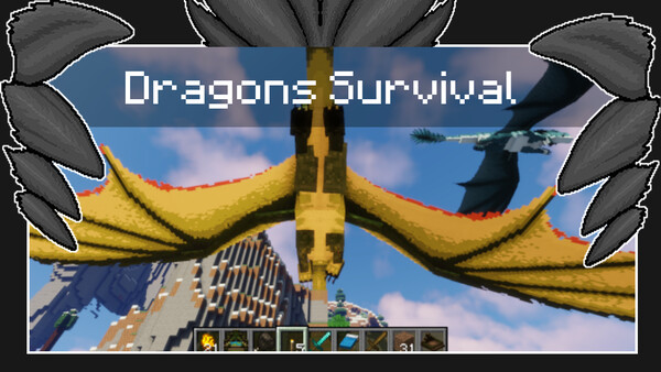 Minecraft Mod: Dragons Survival (@BlackAures) / X