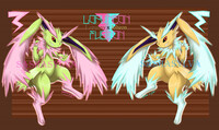 ADOPT - Lopuneon - Lopunny/Jolteon Fusion