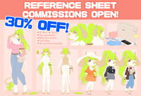 [SALE] Reference Sheet Commissions [OPEN]