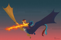 Watch where you blow the fire!