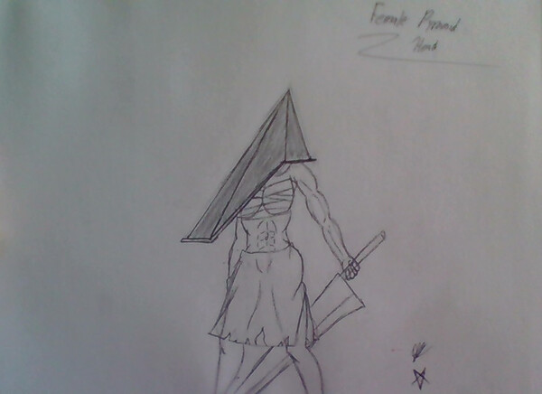 Pyramid head female version by SiriusSternweg -- Fur Affinity [dot] net