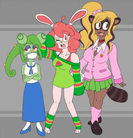 Camille, Melanie & Reggie