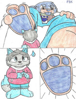 A Teasing Playful Fox 1/2