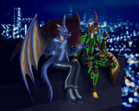 A Break with Blytz in a Sci-Fi City