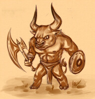 Pigmy Minotaur...