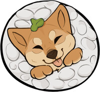 Sushi Roll Corgi - Animated Meme Commission