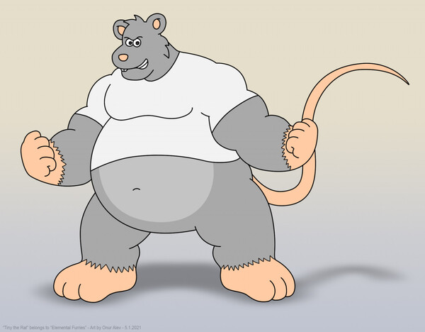 Rooby the Rat(3/4 Bust) by LeoneLaTwerk -- Fur Affinity [dot] net
