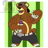 Finished Doodle chibi for HailfangHoofington