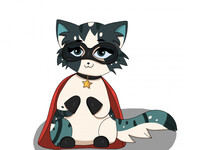 Collab I Made Of Blue Moon As A Superhero