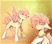 -Adoptable- zombie pony