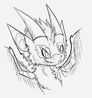 Patreon Sketch bluthedragon1302