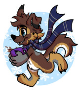 Running off to a great day by (unknown)