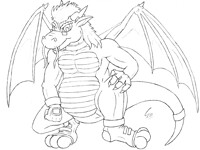 Garral posing