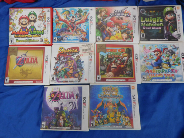 Nintendo online 3ds game lot