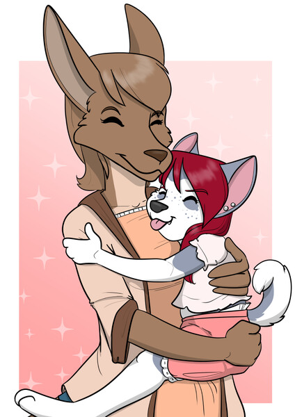Mother’s Day Hugs by Kammypup.