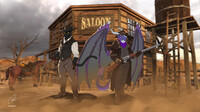 My new Western. LunarisTheDragon