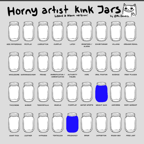 Horny Artist Kink Jars