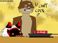u can't cook it