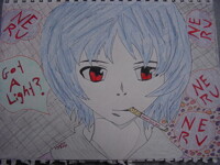 Fire for Rei Ayanami