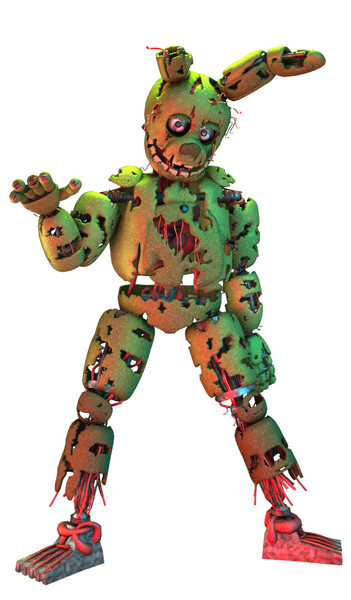 Springtrap by CopperRaven -- Fur Affinity [dot] net