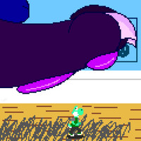 Pixel art 1 - Under the paw